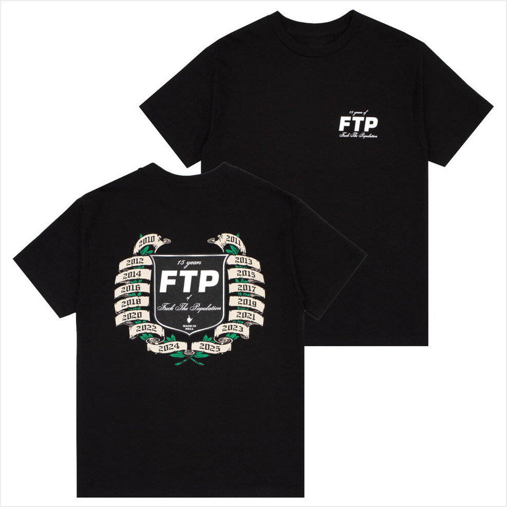 15 Year Anniversary T-Shirt FTP Merch Fthepopulation Merch Birthday Gifts For Besties