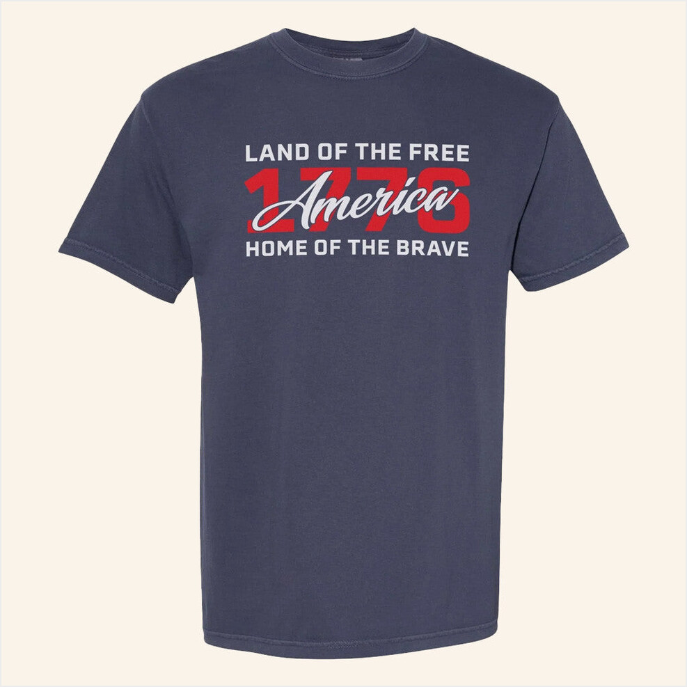 1776 America T-Shirt American Trigger Pullers Merch Birthday Gifts For Husband Gifts For Friends