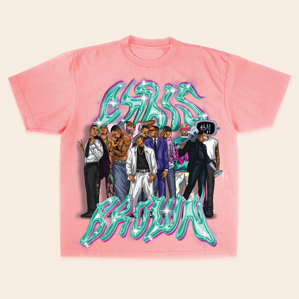 20 Years Of Chris Brown T-Shirt Chris Brown Merch Mother's Day Birthday Gifts For Dudes