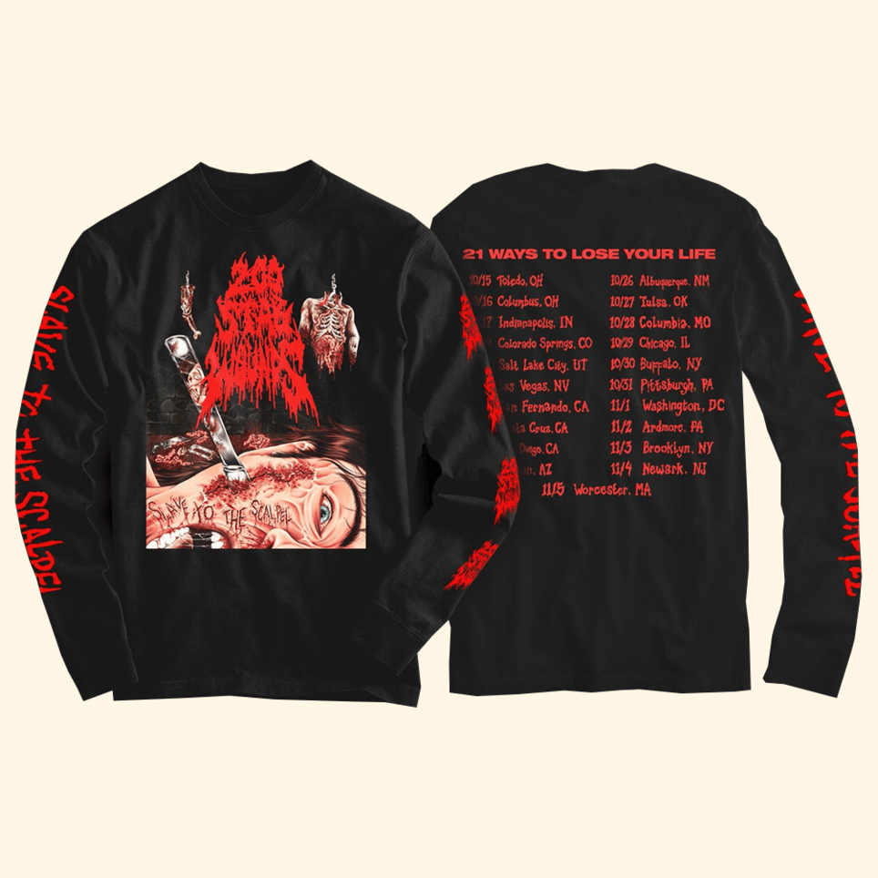 200 Stab Wounds 21 Ways To Lose You Life Long Sleeve T-Shirt 200 Stab Wounds Merch Fans Gifts