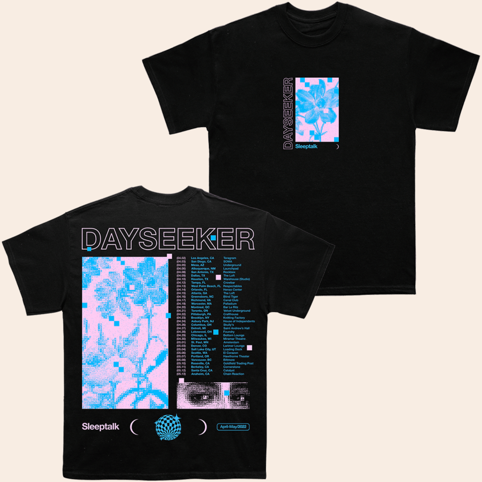2022 Headliner Tour T-Shirt Dayseeker Merch Unique Mother's Day Gifts Birthday Gifts For Dudes