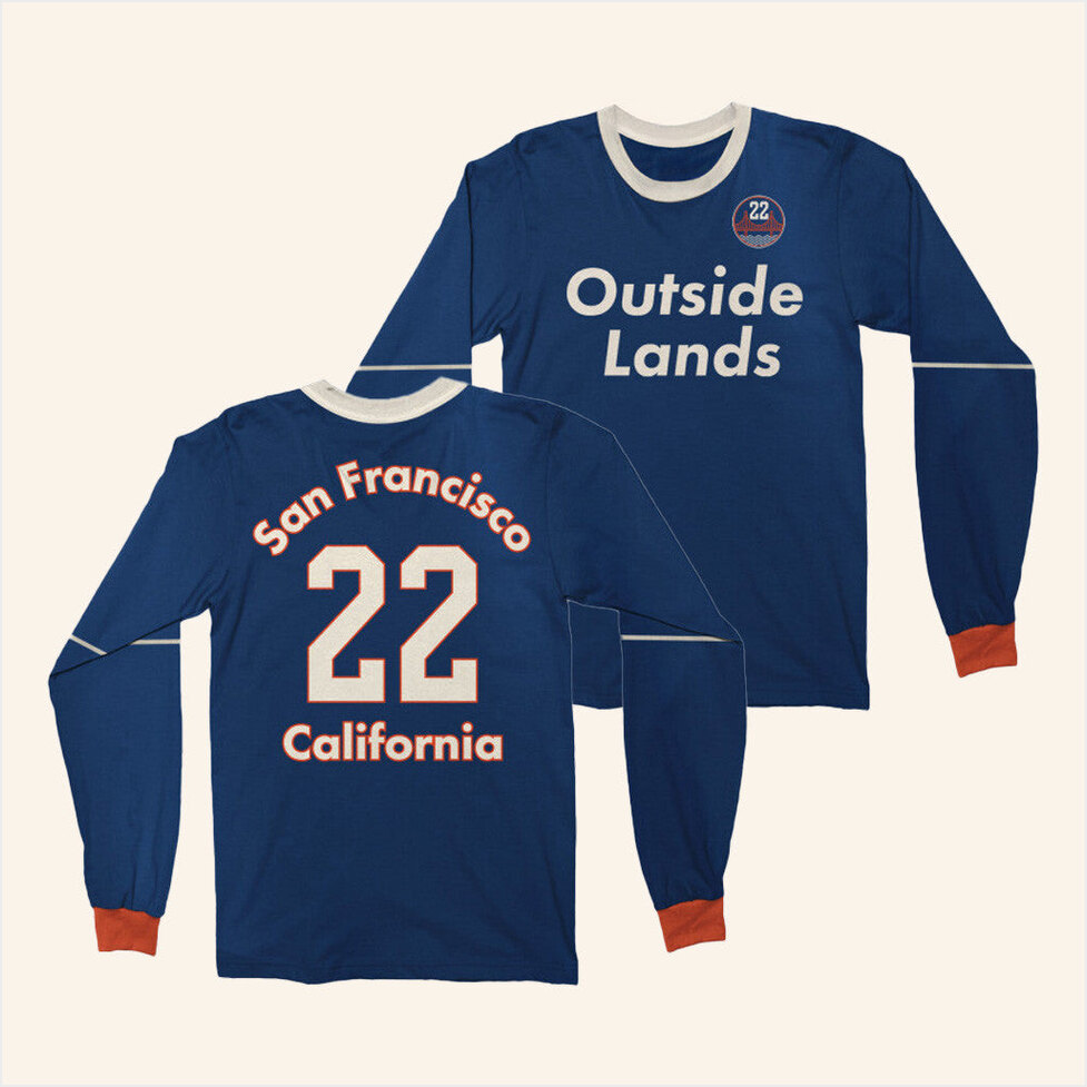 2022 Long Sleeve T-Shirt Outside Lands Merch Gift Ideas For Husband Birthday Gifts For Friends