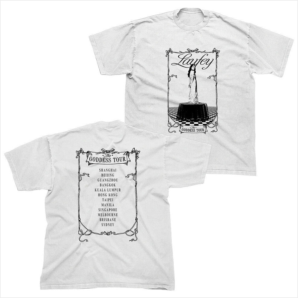2024 Asia Tour T-Shirt Laufey Merch Gift Ideas For Fans BFF Birthday Gifts Christmas Presents