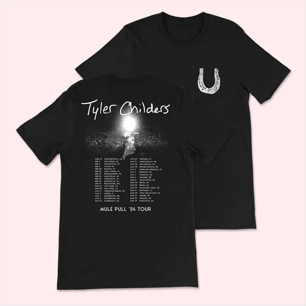 2024 Mule Pull Tour T-Shirt Tyler Childers Merch Birthday Gifts For Fans Gifts For Friends