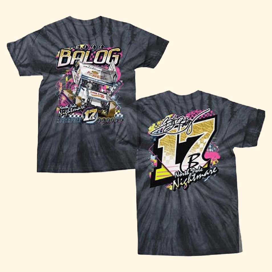 2024 Neon Nightmare Tie Dye Shirt Bill Balog Merch Top 10 Father's Day Birthday Gifts