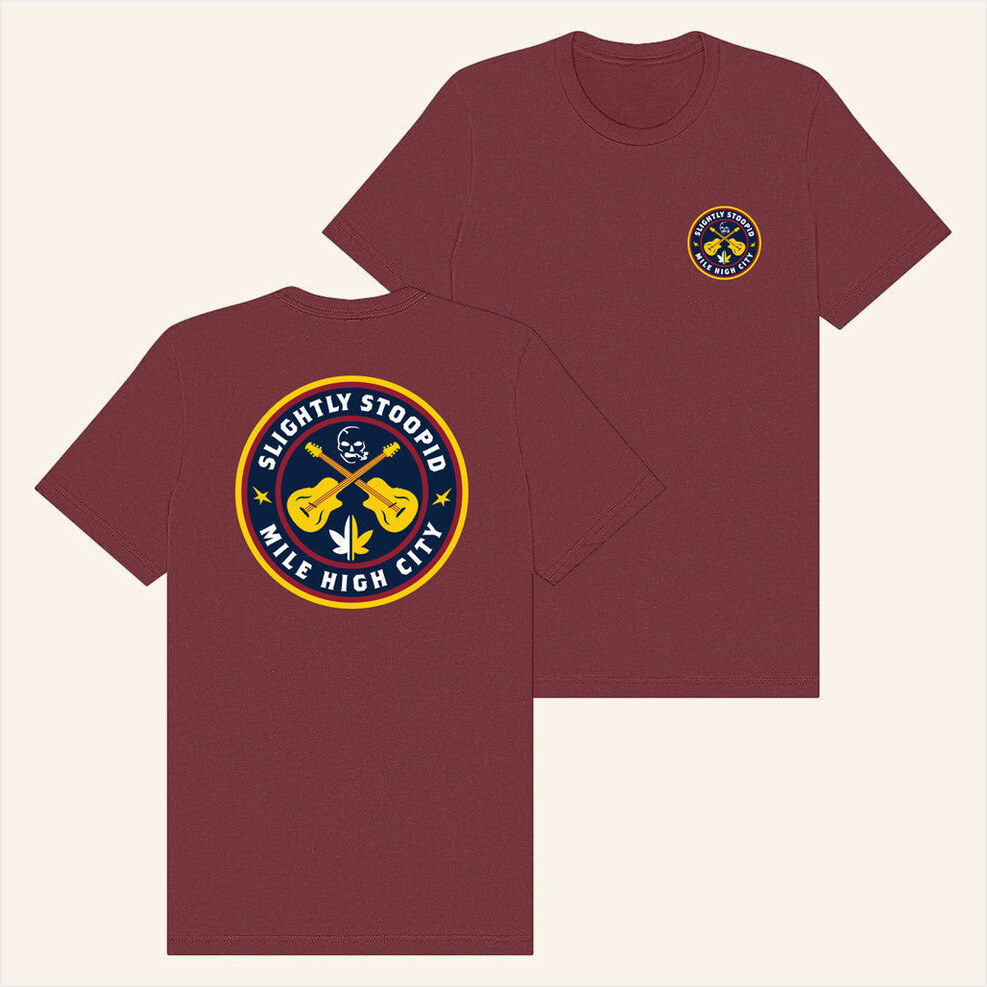 2024 Red Rocks Mile High T-Shirt Slightly Stoopid Merch Best Friend Birthday Gifts