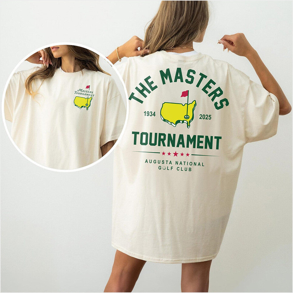 2024 T-Shirt Masters Merch Official Masters Merchandise Online Father's Day Gifts For Brother