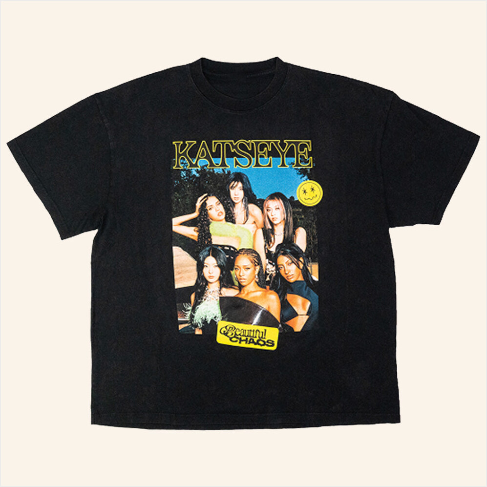 2025 Beautiful Chaos Katseye Shirt Katseye Merch Gift Ideas For Friends Birthday Gifts For BFF