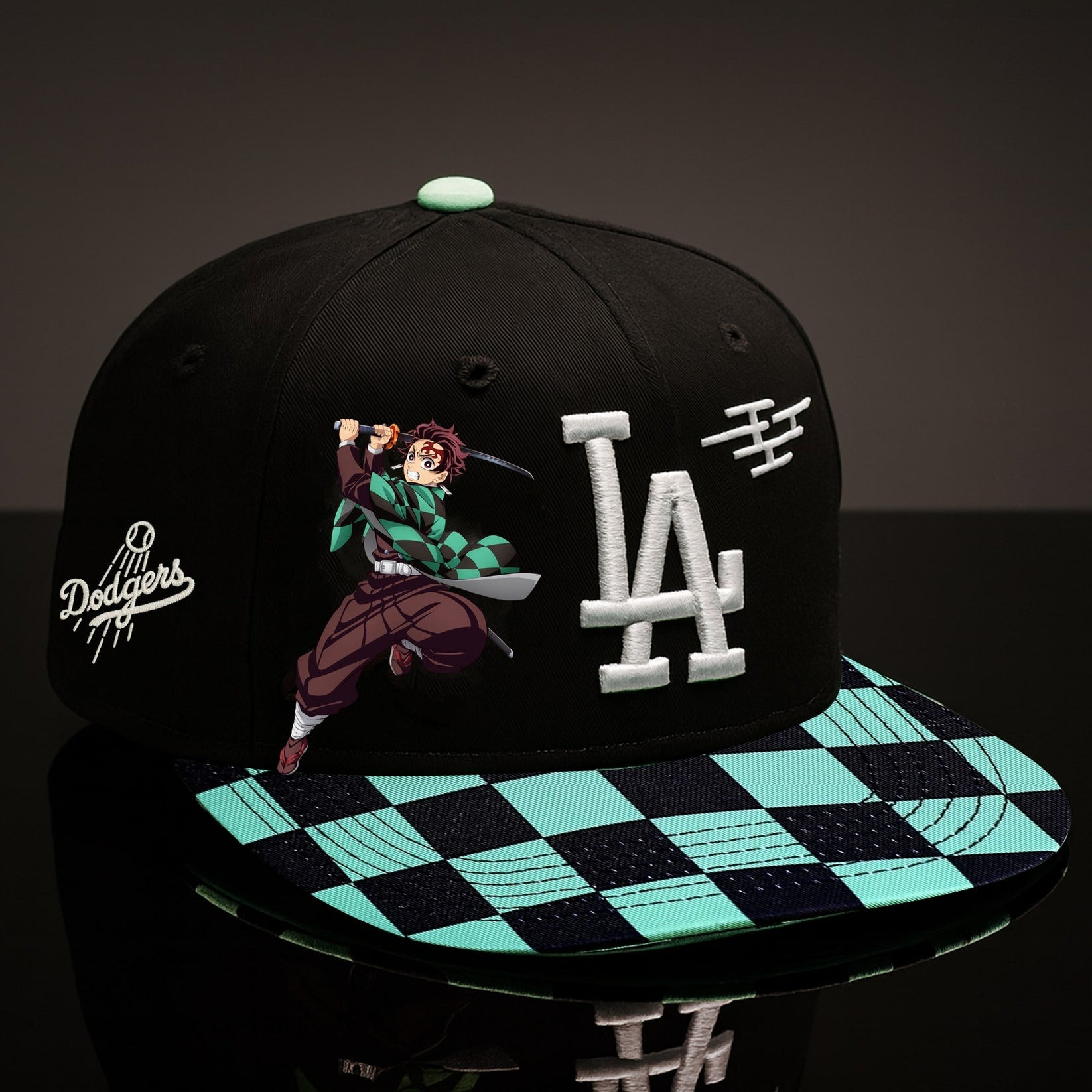 2025 Dodgers x Demon Slayer Hat Gift For Fans