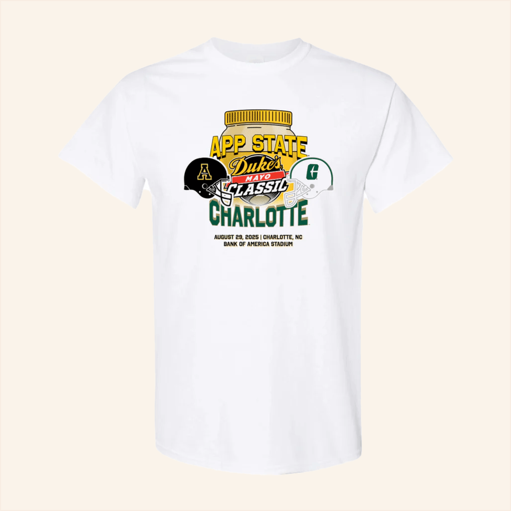 2025 Duke's Mayo Classic Matchup White Shirt Duke's Mayo Classic Merch Birthday Gift Ideas