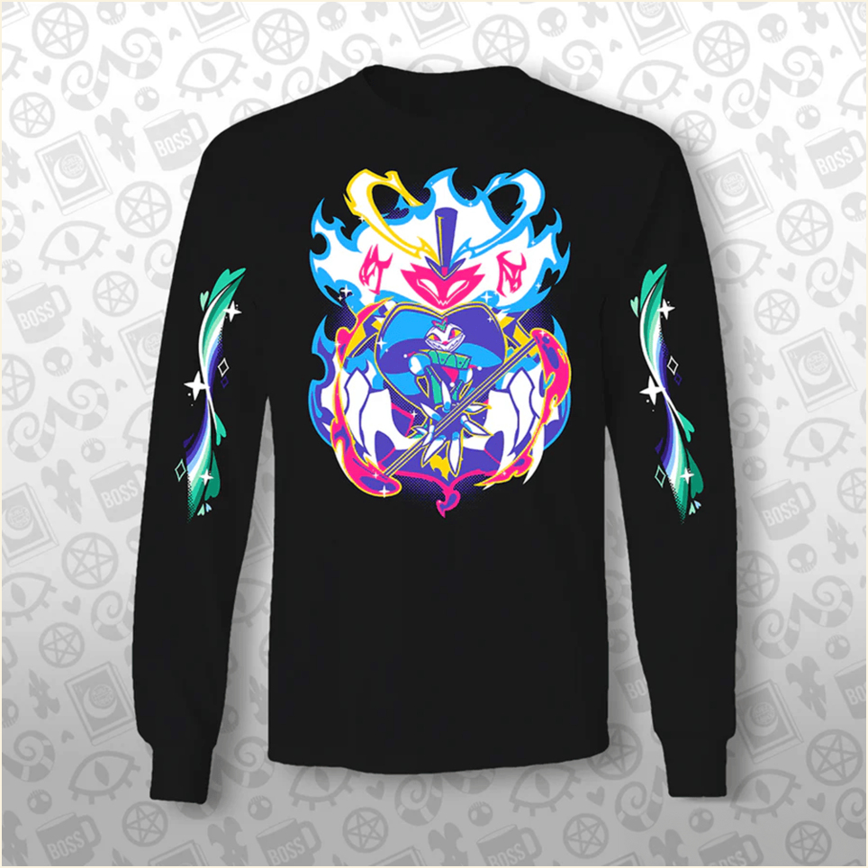 2025 Fizz Pride Long Sleeve Shirt Helluva Boss Pride Merch Good Birthday Gifts For Dad