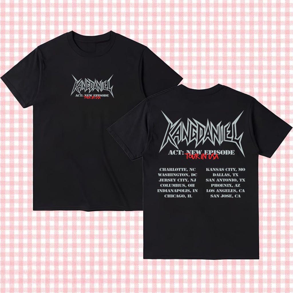 2025 Kangdaniel Tour In USA Shirt Act New Episode Shirt Kangdaniel World Tour 2025 Merch