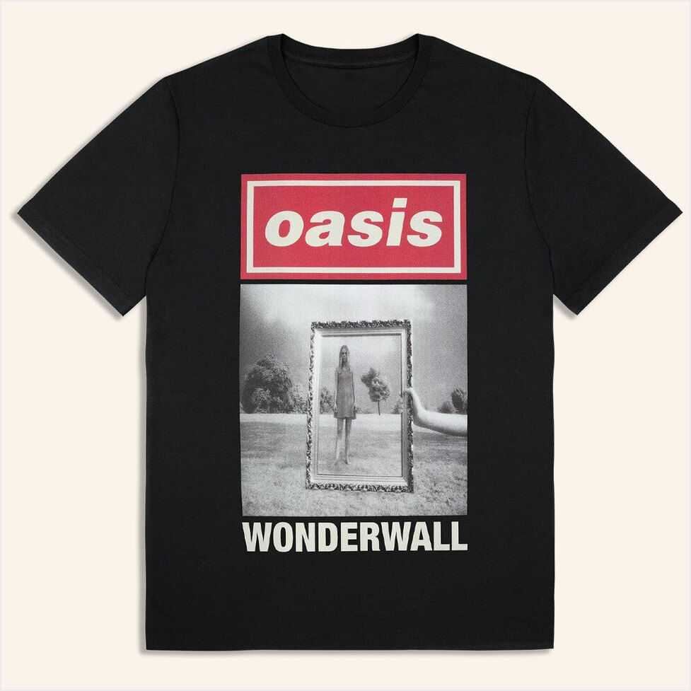 2025 Live '25 Wonderwall Cover T-Shirt Oasis Tour Merch Gifts For Brother BFF Gifts Ideas
