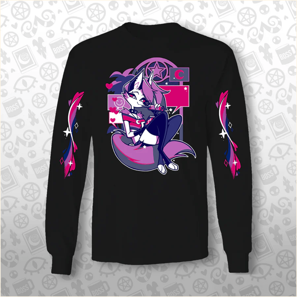 2025 Loona Pride Long Sleeve Shirt Helluva Boss Pride Merch Meaningful Father's Day Gifts