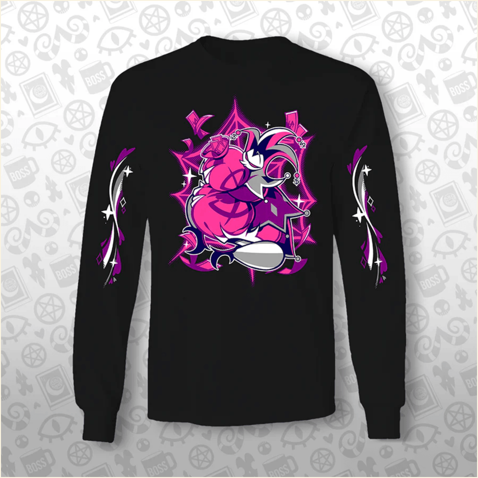 2025 Mammon Pride Long Sleeve Shirt Helluva Boss Pride Merch Great Father's Day Birthday Gifts