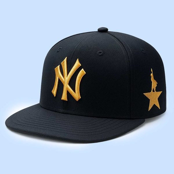 2025 New York Yankees Hamilton Broadway Hat Cap Snapback SGA NY Miranda Musical