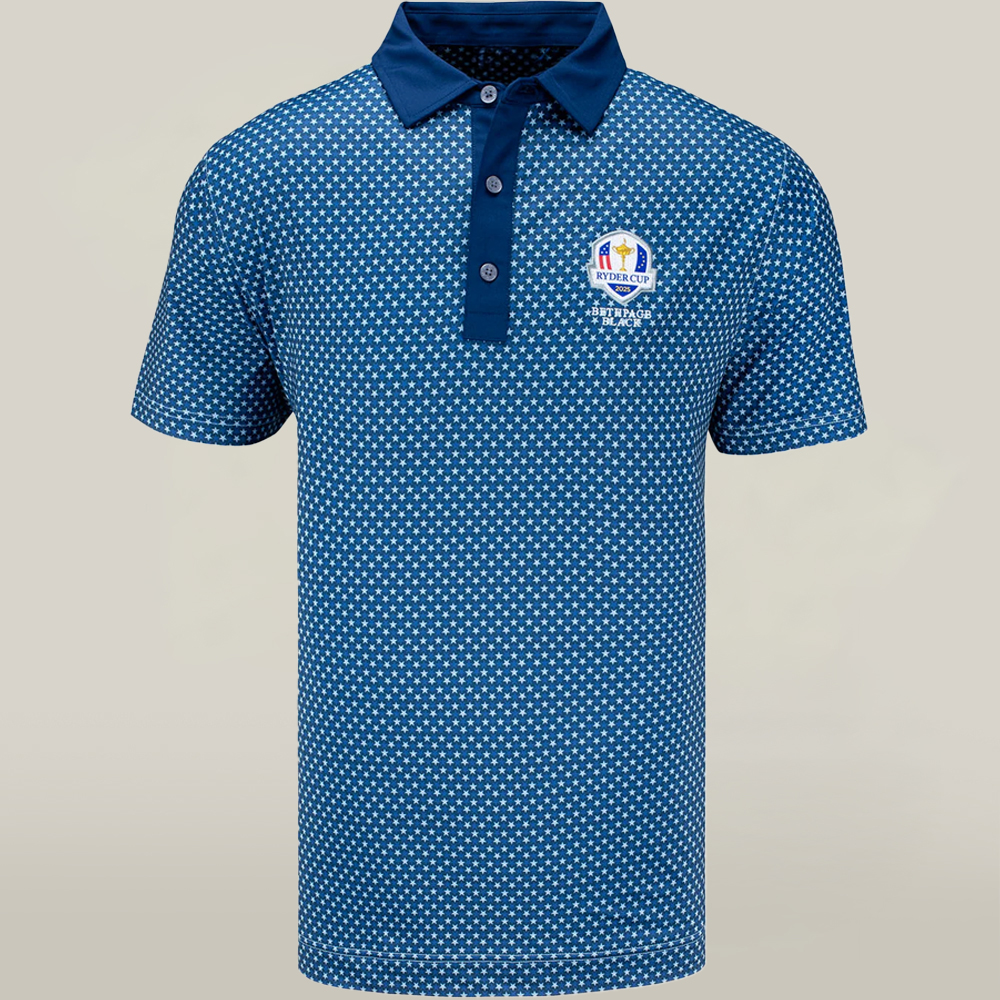 2025 Ryder Cup Golf Merch Polo Shirt Bethpage Black Wonderful Ryder Cup Merchandise