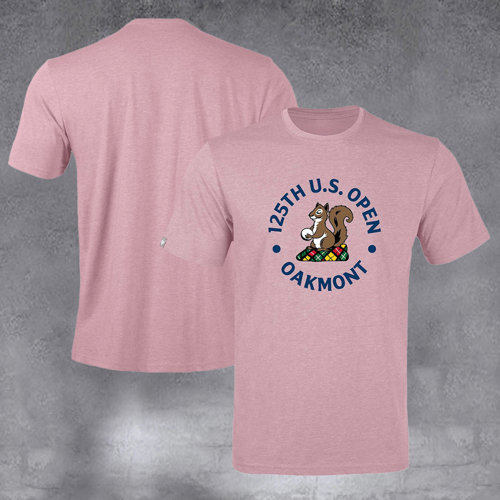 2025 U.S. Open Levelwear Pink Little Richmond T shirt Gifts For Golf Lovers