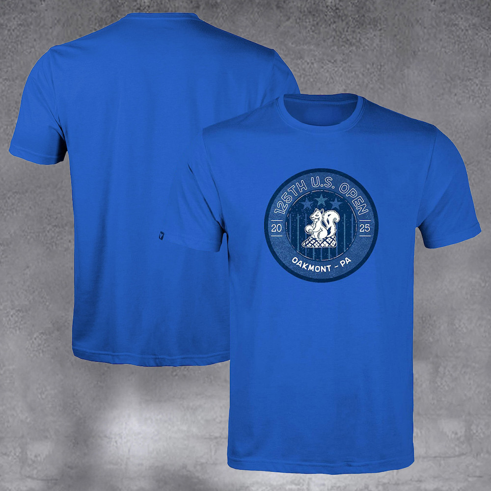 2025 U.S. Open Levelwear Royal Little Richmond T shirt Best Gifts For Golf Dad