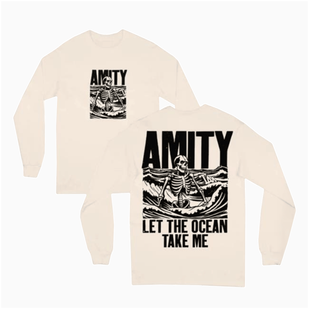24Hundred Merch The Amity Affliction Ltotm Swimmer Long Sleeve Shirt Father's Day Presents