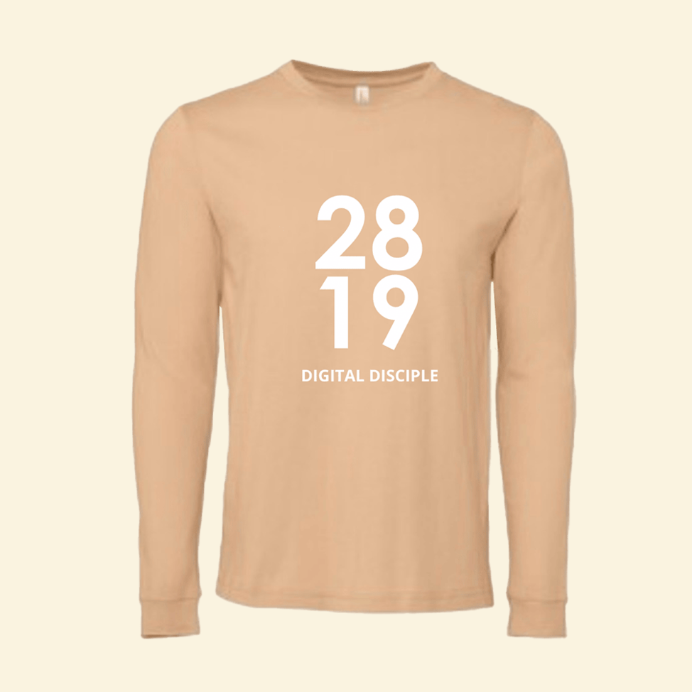 2819 Digital Disciple Long Sleeve T-Shirt 2819 Merch Unique Dad Birthday Gifts For Father's Day