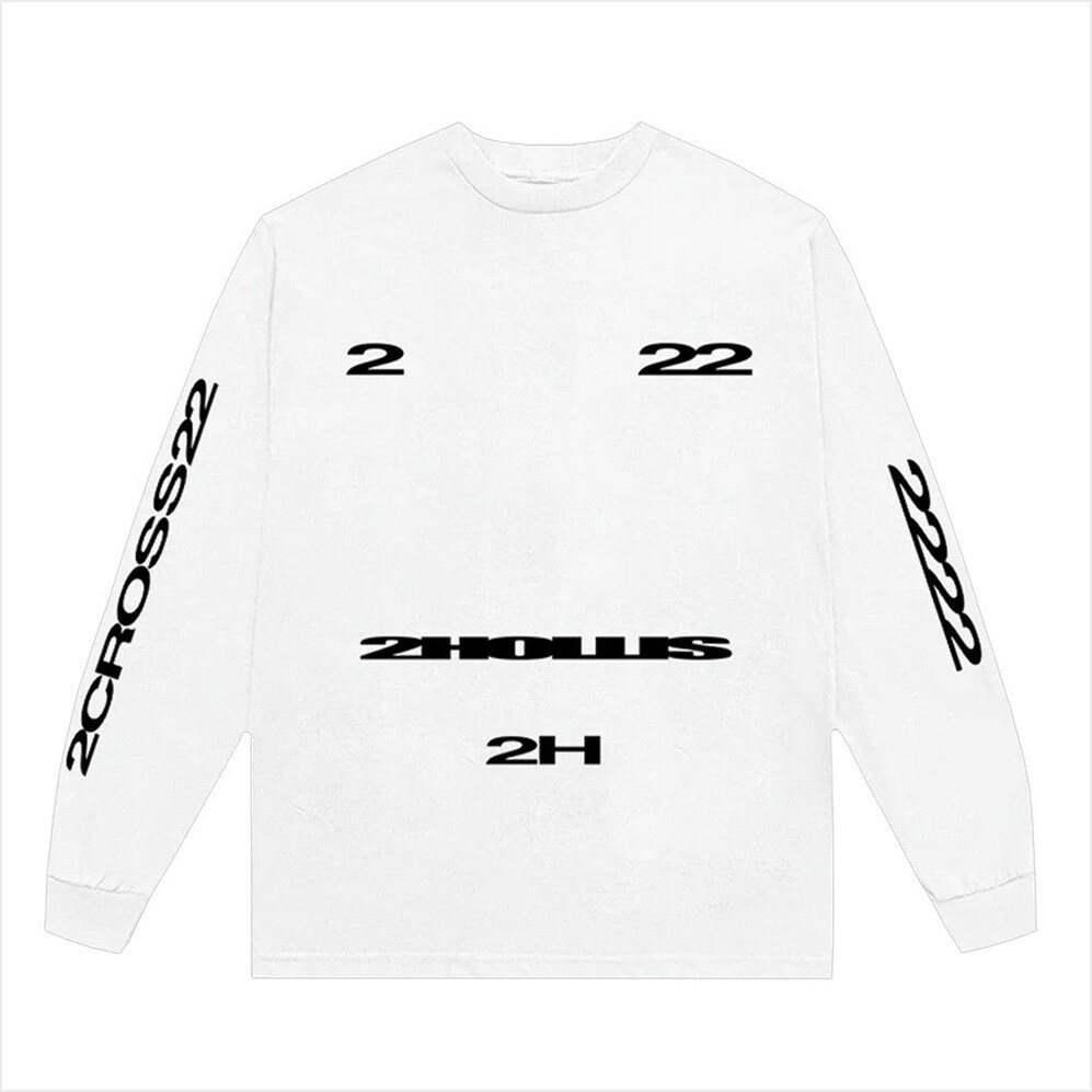 2H White Long Sleeve T-Shirt 2Hollis Merch Birthday Gifts For Brother Gifts For Best Friend