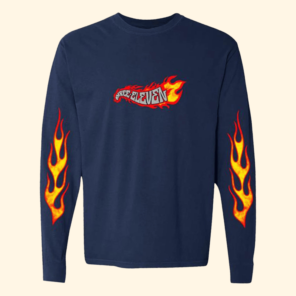 311 Blue Album Flame Long Sleeve Shirt 311 Merch Father's Day Birthday Gifts Best Friend Gifts