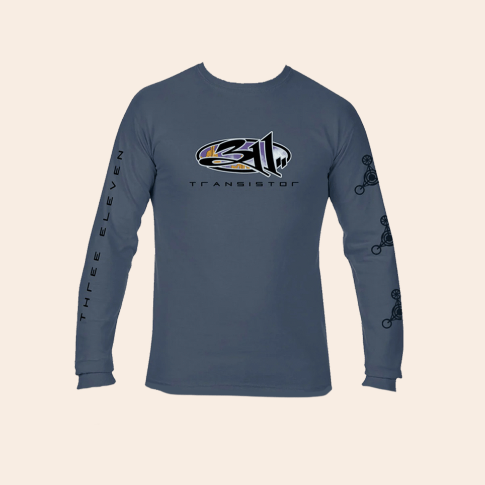 311 Transistor Long Sleeve Shirt 311 Merch Gifts For Band Fans Father's Day Gifts For Dad