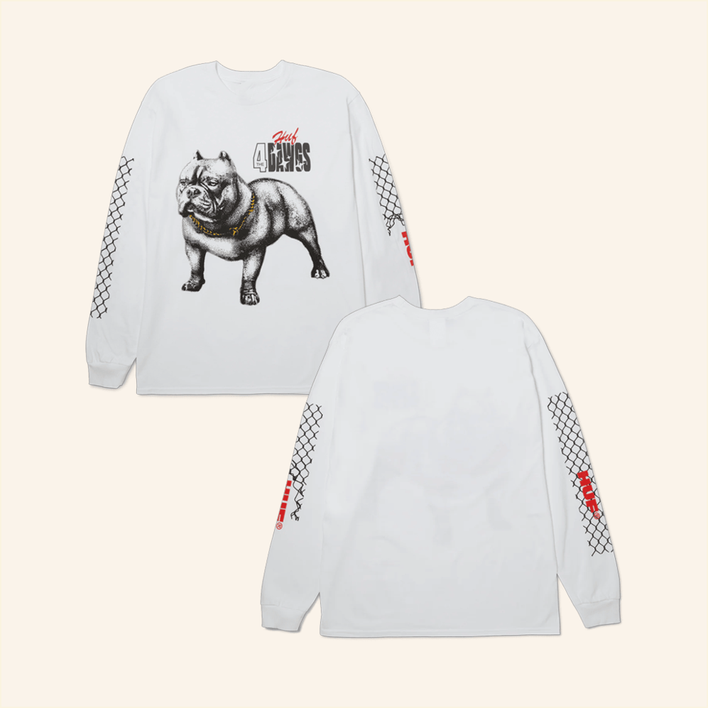4 The Dawgs Long Sleeve T-Shirt Huf Merch Gift Ideas For Husband Birthday Gifts For BFF