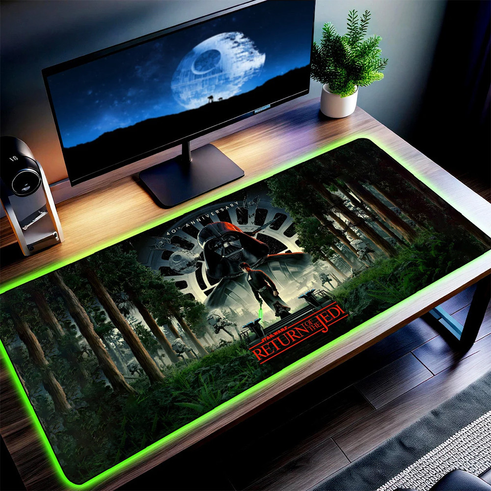 40th Anniversary Episode VI Desk Mat Star War Laptop Desk Pad Gifts For Fans