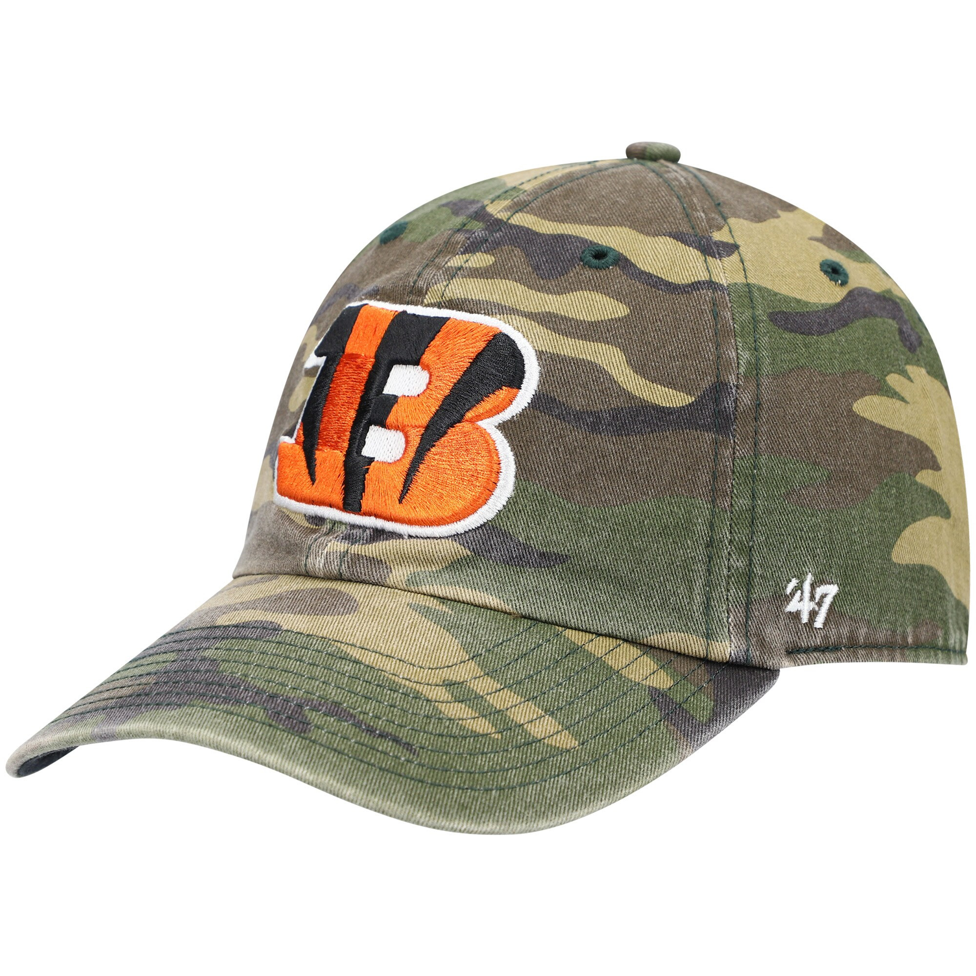 47 Camo Cincinnati Bengals Embroidered Hat Gifts For My Husband