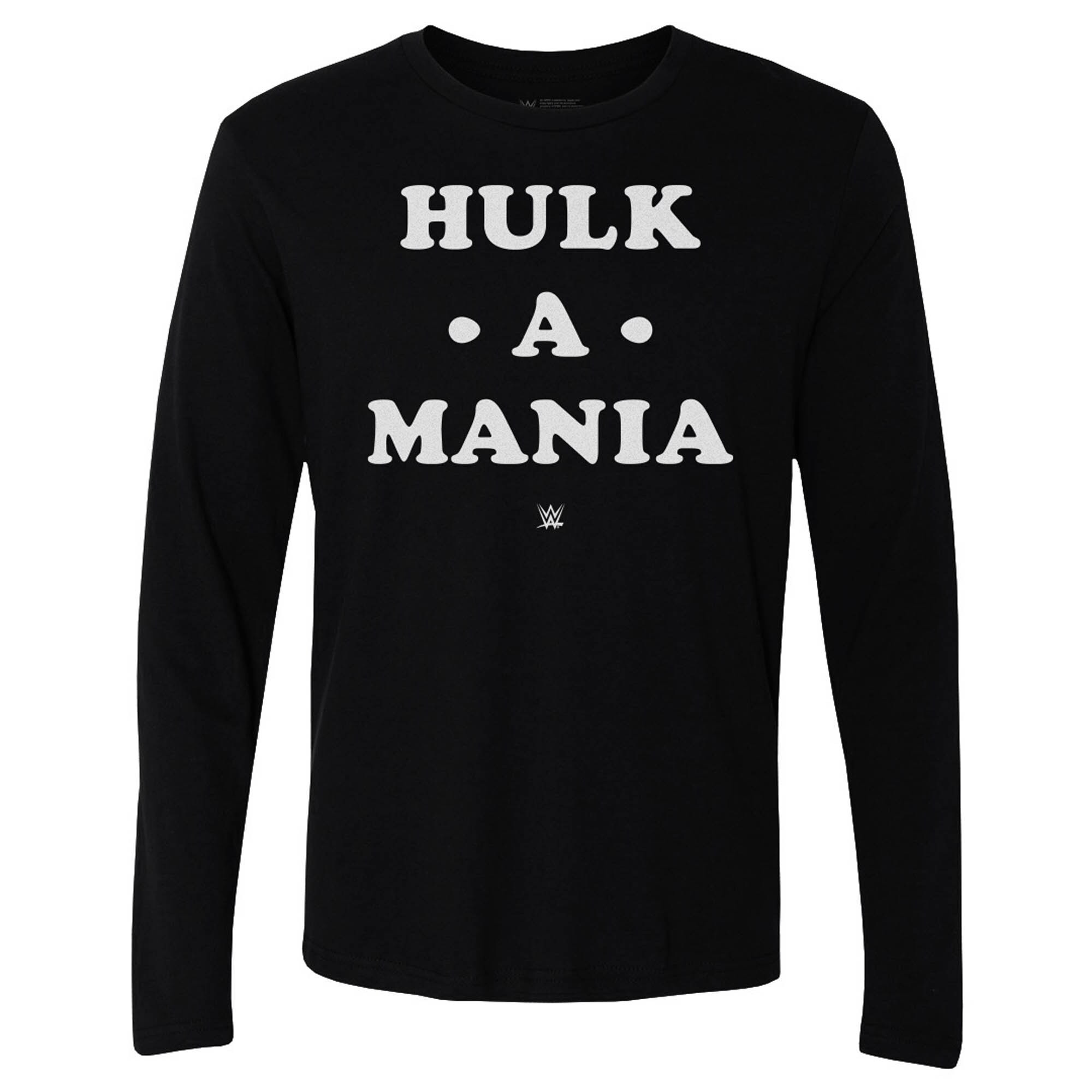 500 Level Black Hulk Hogan Hulkamania Long Sleeve Tshirt Hulk Hogan Merch