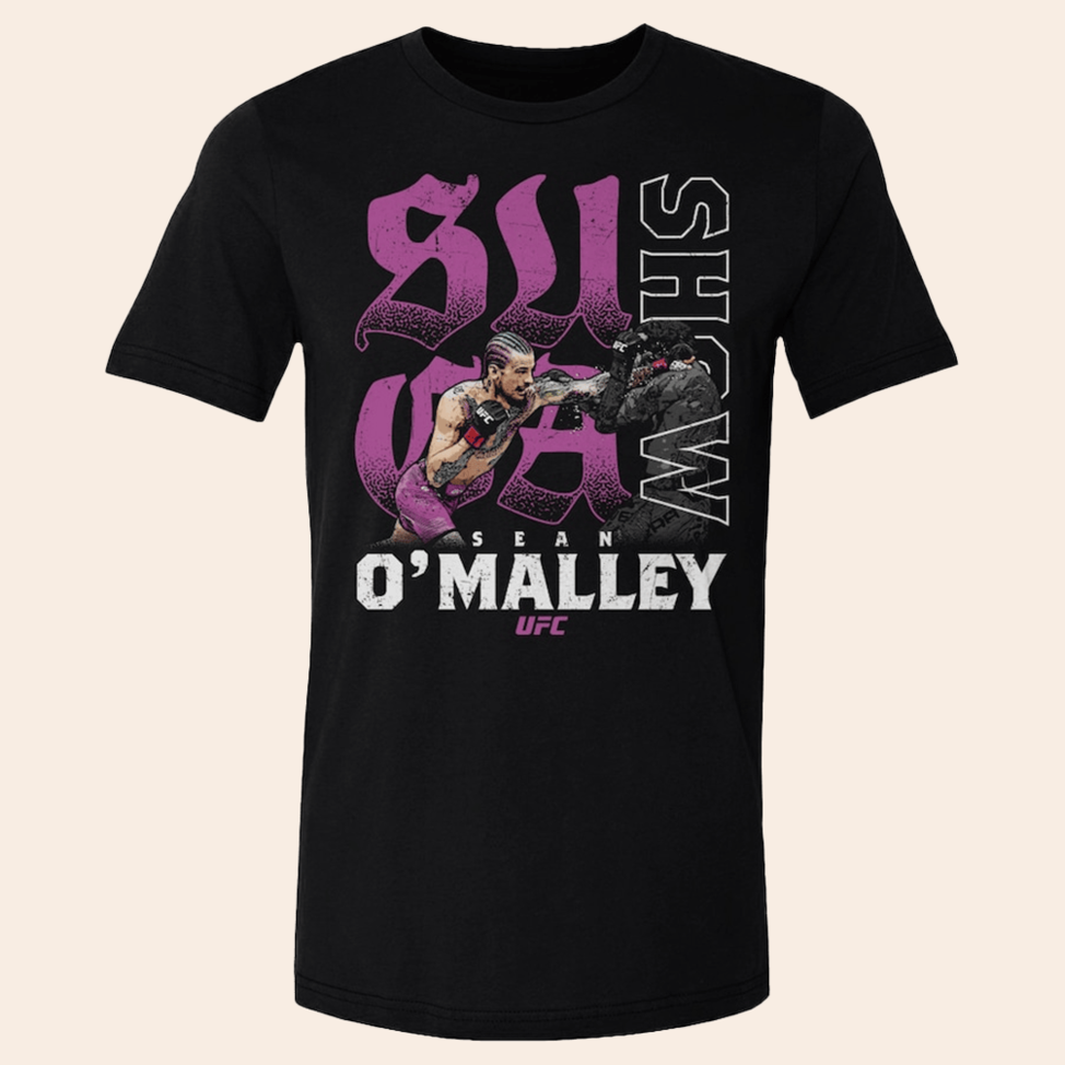 500 Level Black Sean O'Malley Suga Show T-Shirt Suga Sean Merch Best Father's Day Gifts For Dad