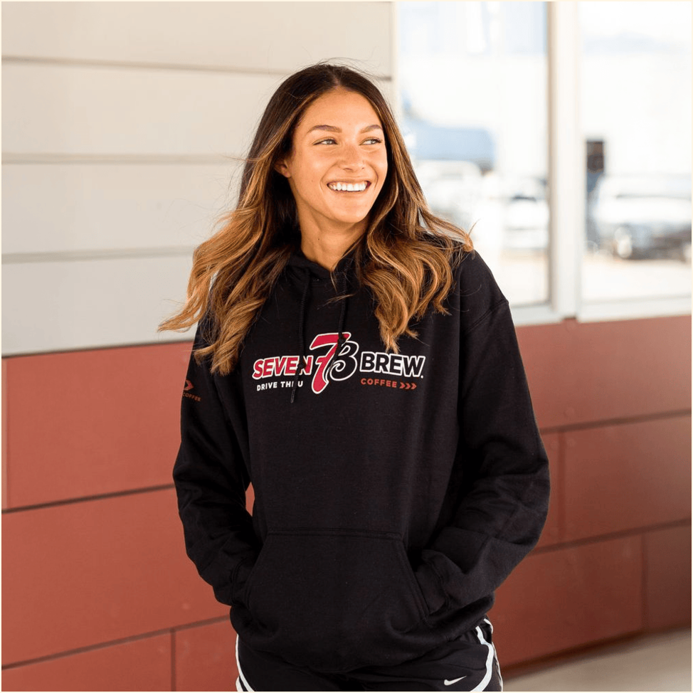 7 Brew Logo Hoodie 7brew Merch Best Father's Day Birthday Gifts For Dad Gifts For Best Friend
