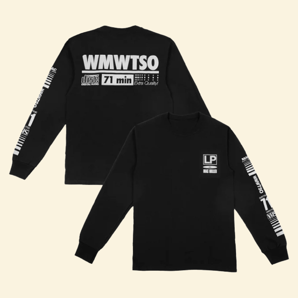 71 Min Long Sleeve T-Shirt Mac Miller Merch Father's Day Special Birthday Gifts For Dad