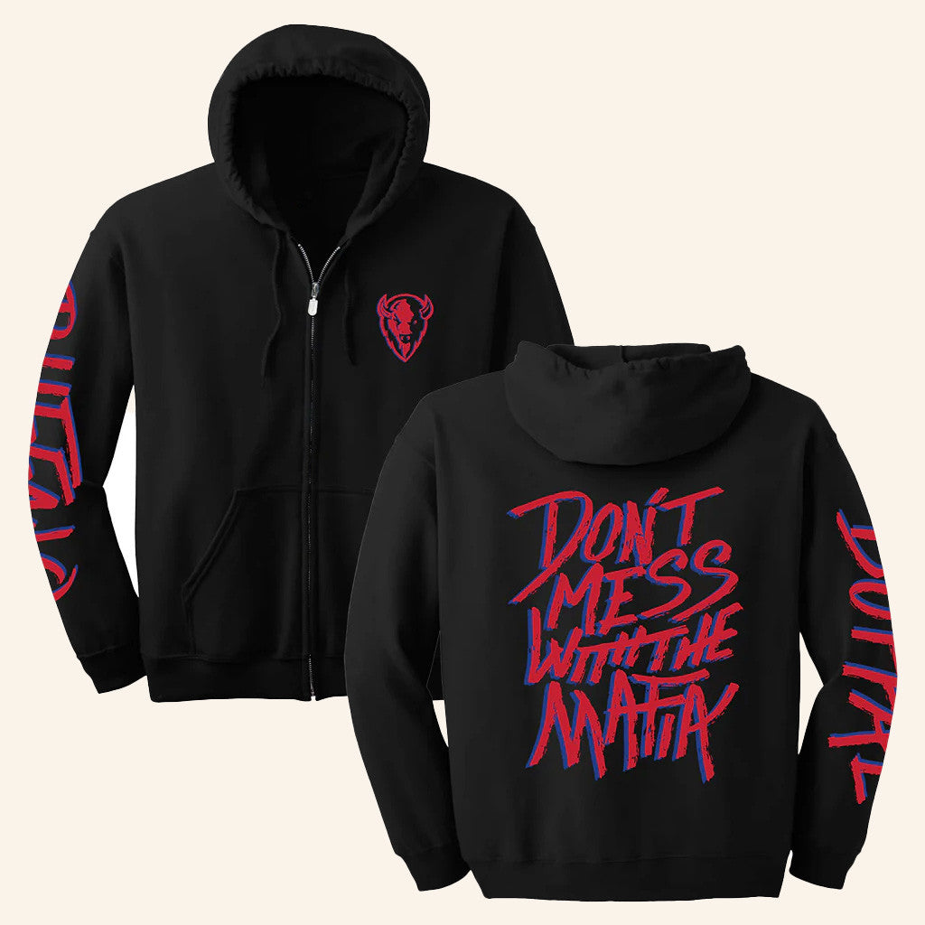 716 Merch Don't Mess With The Mafia Hoodie Unique Gift For Boyfriend Birthday