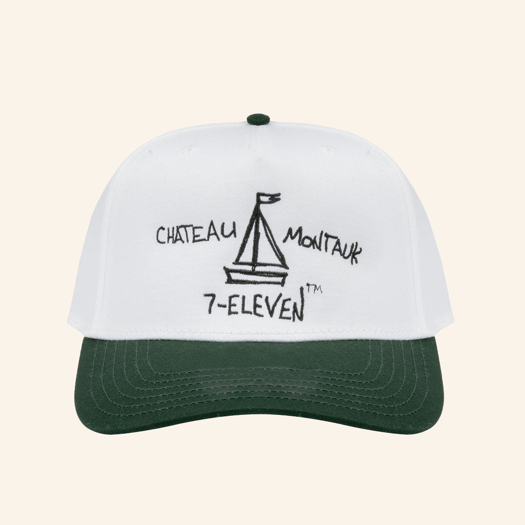 7Collection Merch Chateau Montauk 7-Eleven Sailboat Embroidered Hat Gifts For Him