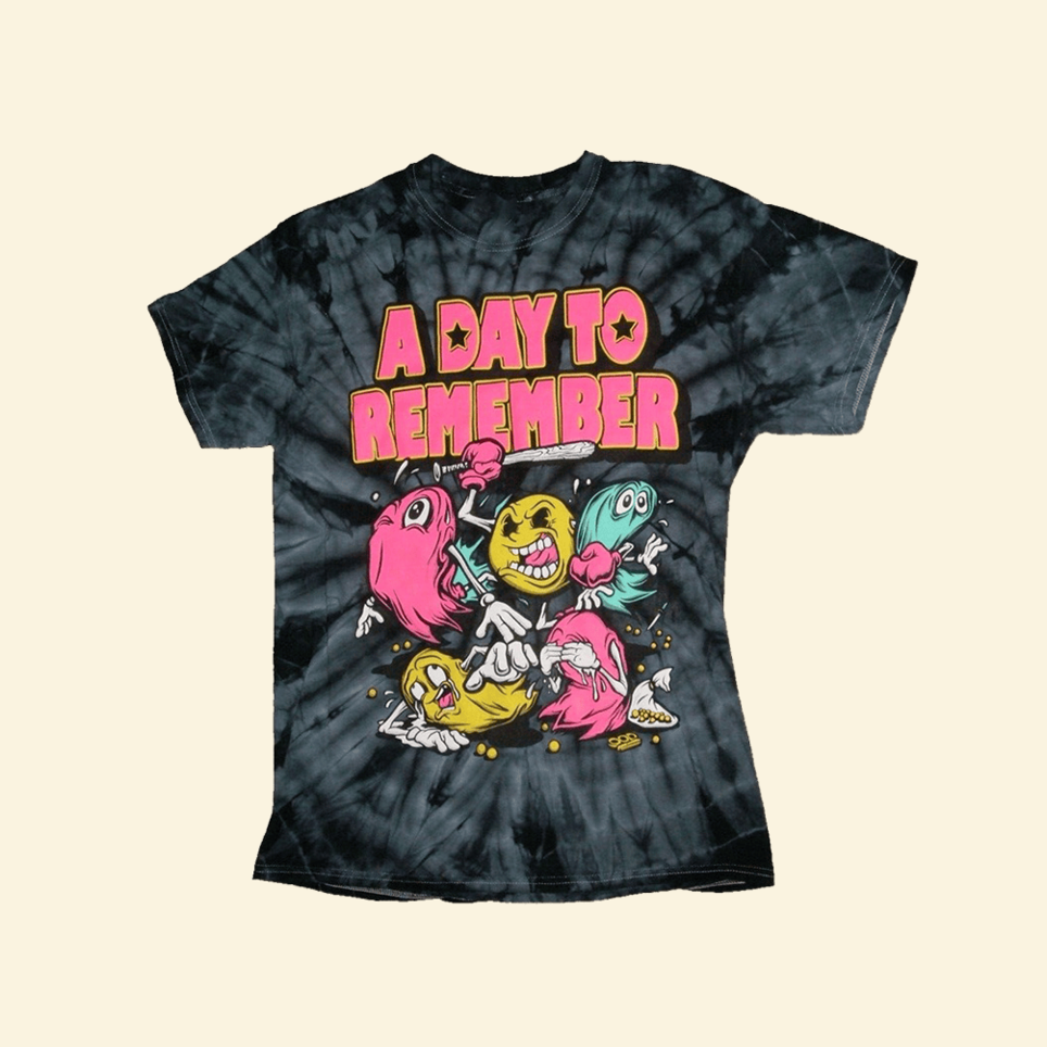 A Day To Remember Rock Band Tie Dye T-Shirt A Day To Remember Merch Father's Day Gifts For Dad