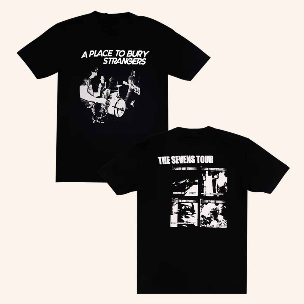 A Place To Bury Strangers Merch Sevens Tour T-Shirt Gifts For Boyfriend