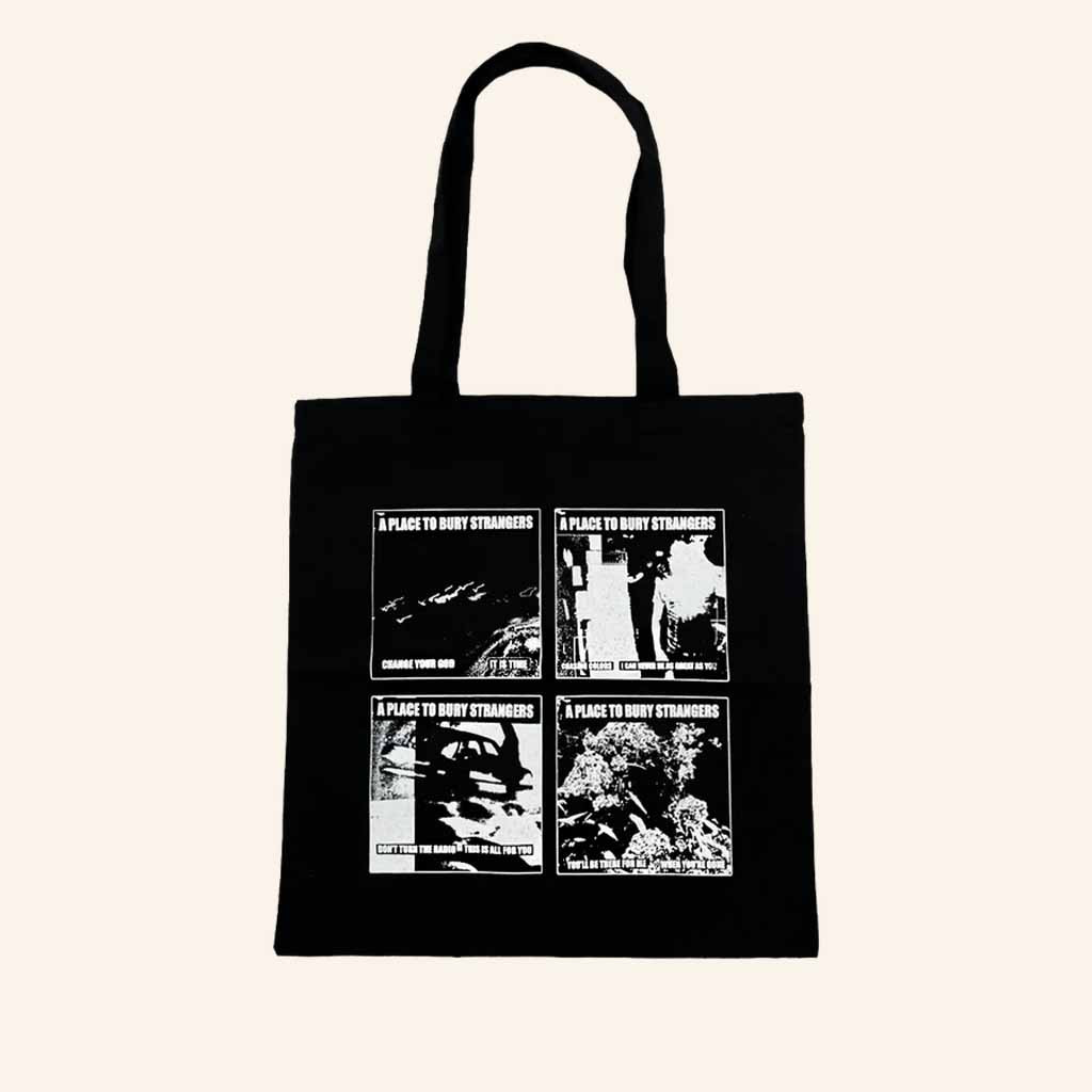 A Place To Bury Strangers Merch Sevens Tour Tote Bag Gifts For Rock Fans
