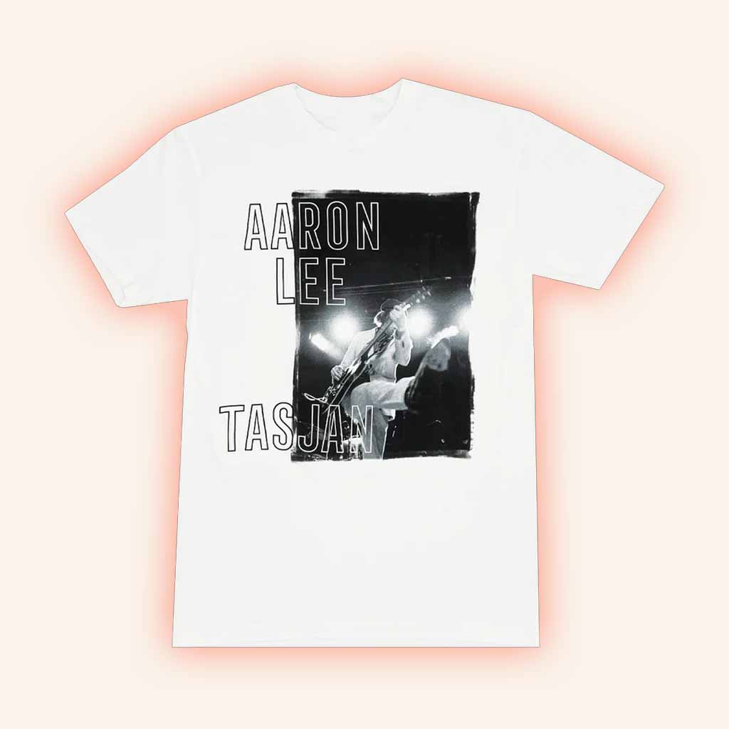Aaron Lee Tasjan Merch ALT Live White T-Shirt Gift Ideas For Music Lovers