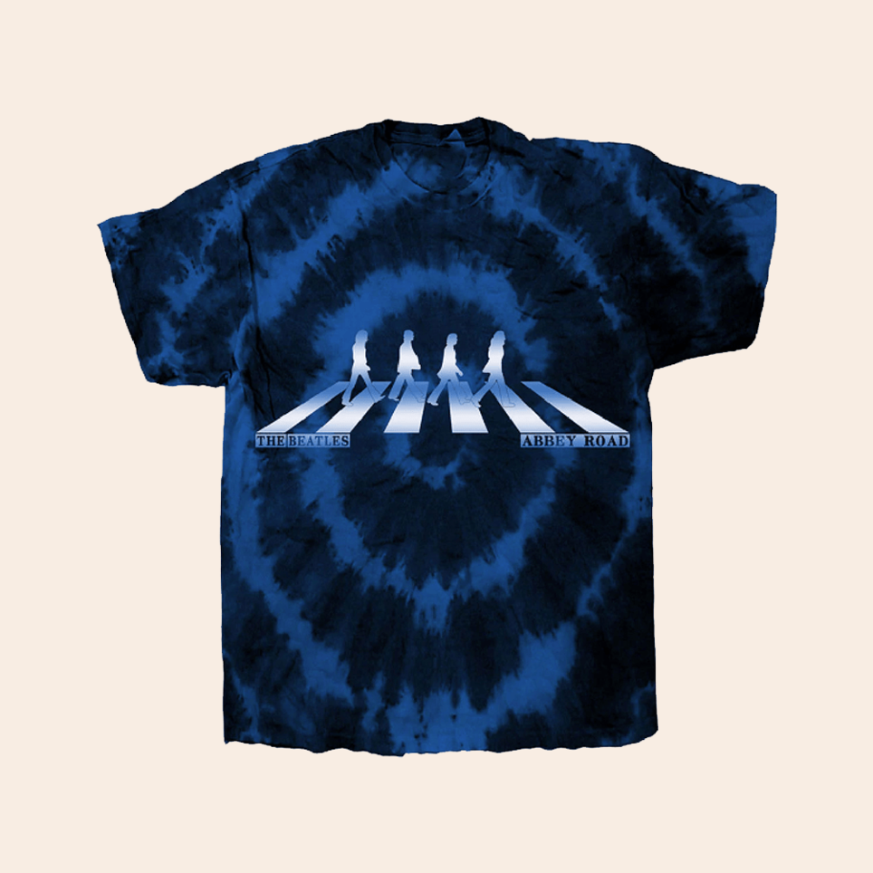 Abbey Road Crossing Gradient Tie Dye T-Shirt Beatles Merch Best Father's Day Special Gifts