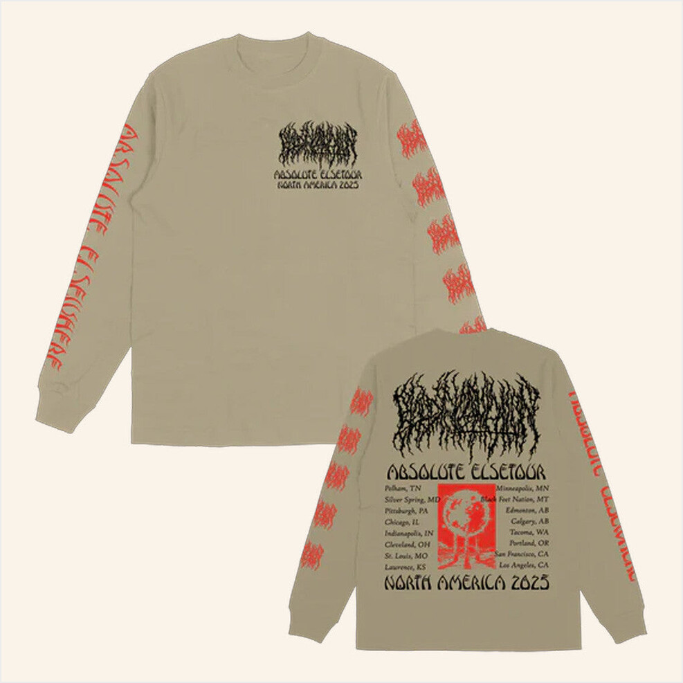 Absolute Elsetour Summer 2025 Long Sleeve T-Shirt Blood Incantation Merch Best Gifts For Dad
