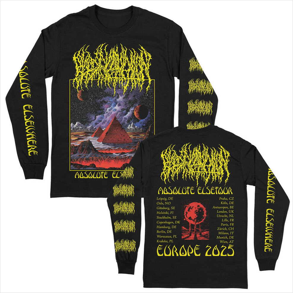 Absolute Elsewhere Summer 2025 Tour Long Sleeve Shirt Blood Incantation Merch Gifts For Boyfriend