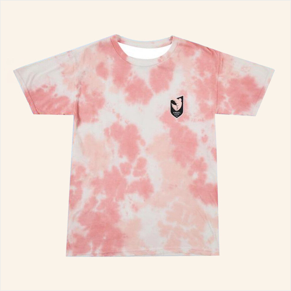 Acfc X Tie Dye Sol T-Shirt Angel City Merch Birthday Gifts For Sister Best Friend Gifts
