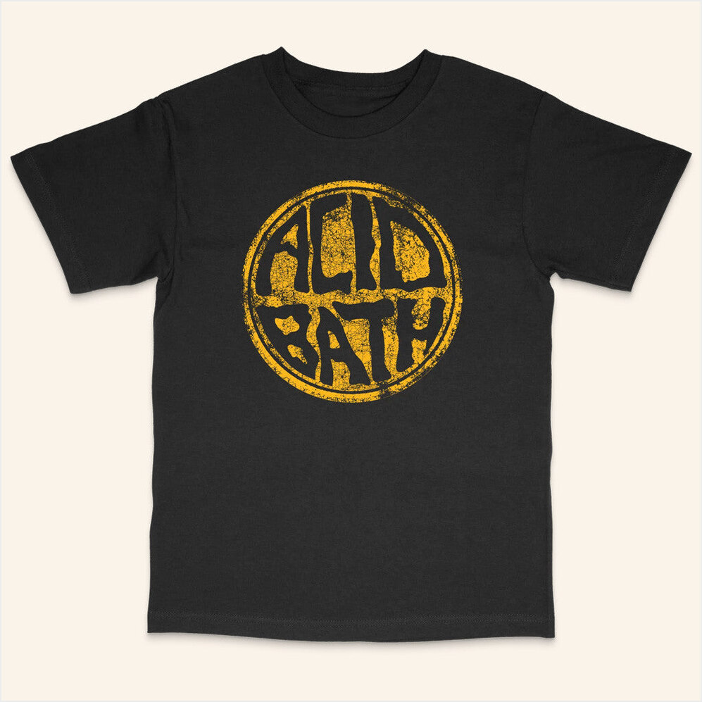 Acid Bath Worn 'N Torn Logo T-Shirt Acid Bath Official Merch Presents For Him