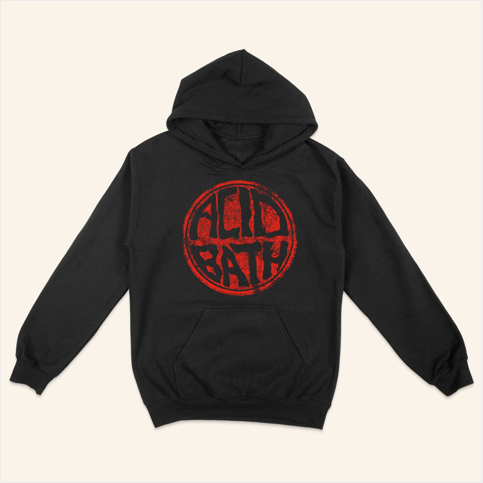 Acid Bath WornAnd Torn Logo Hoodie Acid Bath Official Merch Presents For Boyfriend