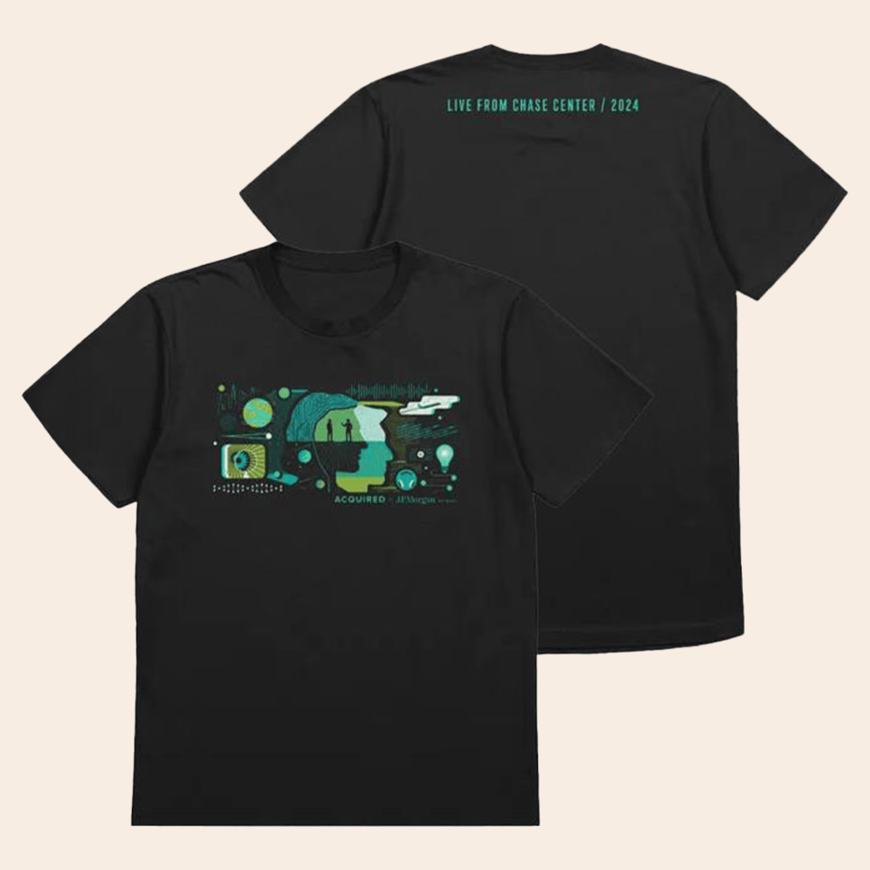 Acquired Live Event T-Shirt Acquired Merch Father In Law Birthday Gifts Dad's Day BFF Gifts