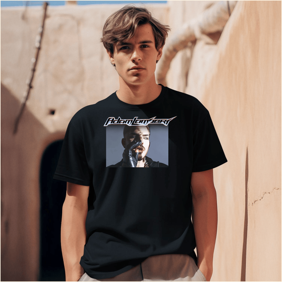 Adam Lambert Photo Shirt Stepdad Birthday Gifts For Father's Day Gifts For Besties