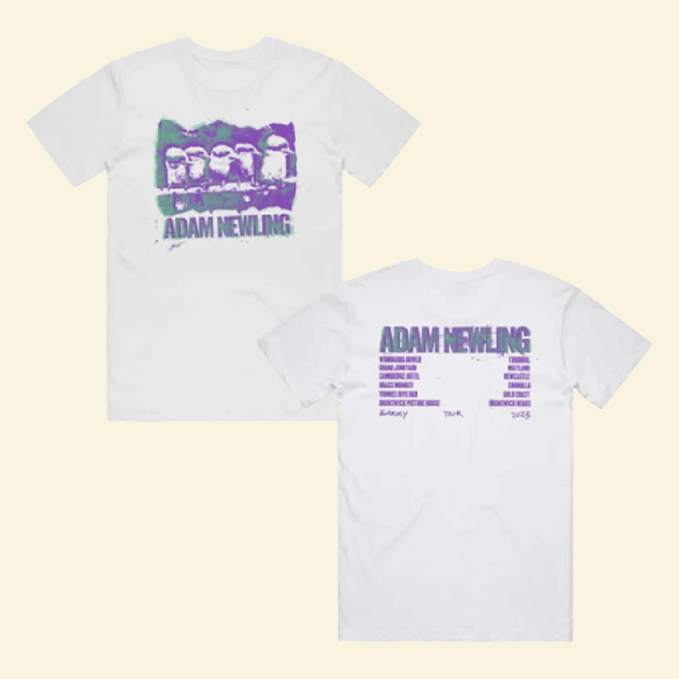 Adam Newling Barmy Tour T-Shirt Merch Jungle Top 10 Father's Day Birthday Gifts BFF Gifts Ideas